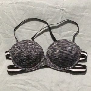 Black and White Convertible Bra